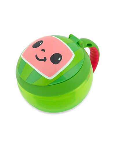 Skip Hop x CoComelon Baby Snack Container Mealtime Snack Cup, BPA-Free & Phthalate-Free, Holds 7.5oz. Age 12m+ in Kuwait