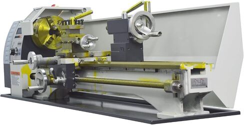 8"*39" Precision Metal Bench Lathe RC-210E Electronic Pulse Lathe 50-2500rpm Variable Speed Metric/Imperial Thread 110V 1100W in Kuwait