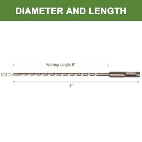 7/32 "× 12" بتات الحفر الماسونية 7/32 بوصة SDS بالإضافة in Kuwait
