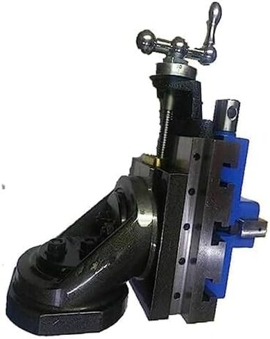 LATHE VERTICAL MILLING SLIDE SWIVEL BASE 4" X 5" WITH 2"50MM SELF CENTERING VICE with 88MM STEEL GRINDING VICE PRECISION TYPE WITH T-NUTS in Kuwait