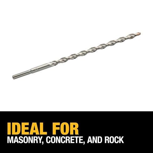 DEWALT Carbide Hammer Drill Bit, for Masonry, Concrete and Rock, Thick Rock Carbide Tip (DW5236) in Kuwait