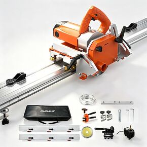 Angle Grinder Tile Cutter With 78-Inch Rail MUFASHA Electric & Manual Tile Cutter Support Straight & Bevel Cutting, Dust-Free Operation, High-Performance & User-Friendly Tile Cutting Tool in Kuwait