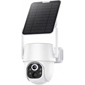 2K 5MP Solar Security Camera Wireless Outdoor, 5G Wireless Cameras for Home Security, Color Night Vision, Two-Way Audio, AI Human Detection, 5G/2.4GHz WiFi, Expandable with Base Station in Kuwait