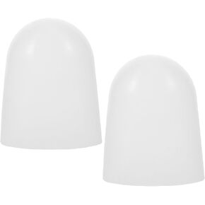 iplusmile 2pcs Silicone Flashlight Diffuser Cap for Torch and Flashlight, Waterproof Soft Light Effect Cover, White Flexible Diffuser Shade for Indoor Lighting and Camping in Kuwait