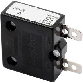 1pc 98AR Series 19A Electronic Starter Protection Thermal Switch Overload Circuit Breaker in Saudi Arabia