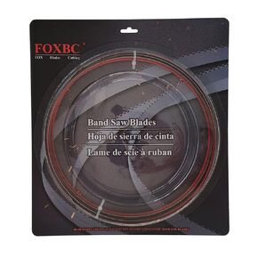 شفرات المنشار الحزامي المعدنية FOXBC مقاس 62 بوصة، 62 بوصة × 1/2 بوصة × 24 TPI قطع معدنية تناسب الحرفيين، دلتا، باورتيك، ريوبي، وين، سكيل 9 بوصة منشار شريطي in Kuwait