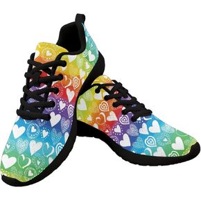 BIGCARJOB Women Fashion Sneakers Lace-up Lightweight Sport Shoes Ladies Casual Running Hiking Shoes in Kuwait