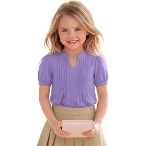 Ficerd Toddler Girls School Uniform Dressy Shirt in Kuwait
