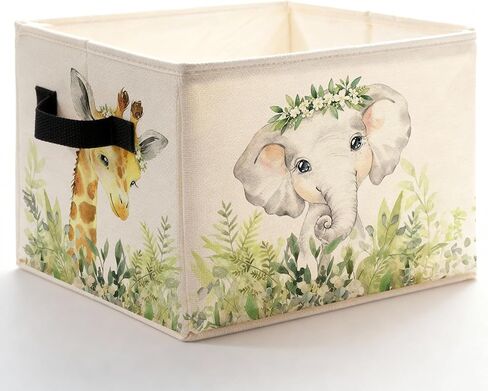 Sports Nursery Storage Bins Box with Handles, Golf Football Basketball Baseball Striped Foldable Basket Toybox for Kids Boys Room Nursery Bedroom Bathroom Clothes Toys Books in Kuwait