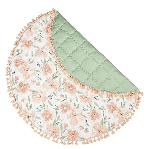 Crane Baby Play Mat, Floor Mat for Babies and Toddlers, 40" x 40", Woodland Animals in Kuwait