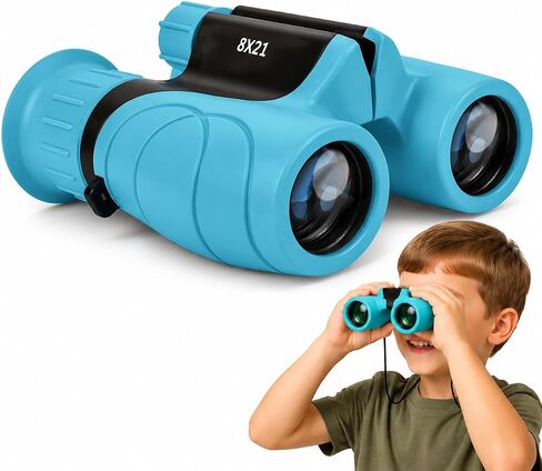 Binoculars for Kids 8x21 High-Resolution for Bird Watching | Camping, Exploration, Hiking, Hunting, Sports Events and Safari Park Gifts for 3-12 Year Boys Girls in Saudi Arabia
