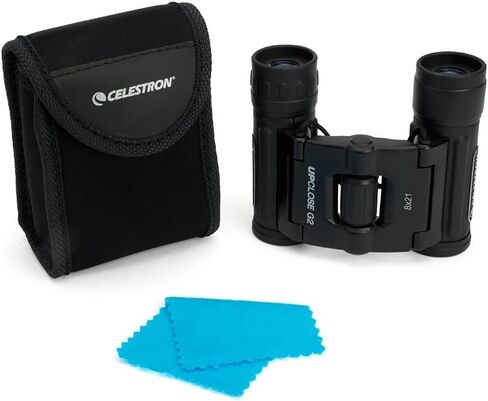 Celestron 71230 UpClose G2 8 x 21 Roof Binocular, Black in Kuwait