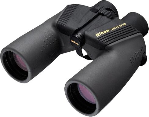 Nikon OceanPro 7x50 Waterproof Marine Binoculars - Bright Multi-Coated Porro Prism Optics, High Light Transmission, Long Eye Relief, Waterproof Fogproof Binocular for Boating & Sailing (7440) | Bright Multicoated BAK4 Porro Prisms, Waterproof and Fogproof in Kuwait