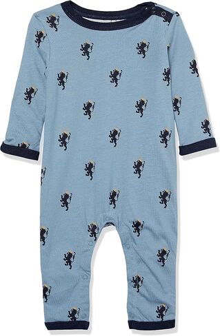 HonestBaby unisex-baby Reversible Coverall Organic Cotton for Baby Boys, Girls in Kuwait