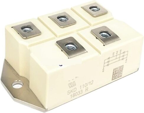 1pcs SKD110/12 SKD110/14 SKD110/16 SKD110/18 Three-Phase Rectifier Bridge Module(SKD110-16) in Kuwait