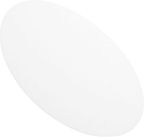 UPKOCH Acrylic Lamp Shade Diffuser for Ceiling Light, 23.5cm Diameter, White Frosted Cover with Stable Mounting and Uniform Light Distribution, for Living Spaces and Work Activities in Kuwait