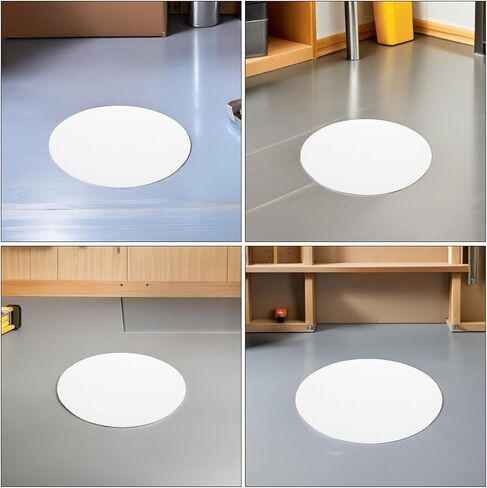 UPKOCH Acrylic Lamp Shade Diffuser for Ceiling Light, 23.5cm Diameter, White Frosted Cover with Stable Mounting and Uniform Light Distribution, for Living Spaces and Work Activities in Kuwait