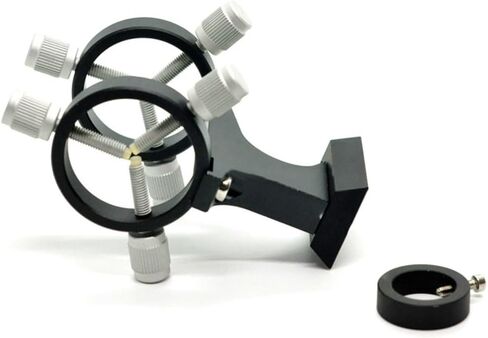 Aluminum Alloy Star Finder Mount for Astronomical Telescope 3-Point Guide Ring Bracket with 1/4 Thread Hole for Dovetail Base in Kuwait