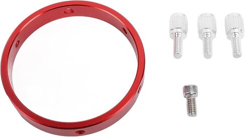 Telescope Guide Ring with M6 Screw 15mm Red Aluminum Alloy for 80-100mm Astronomical Telescopes Compact and Sturdy in Kuwait