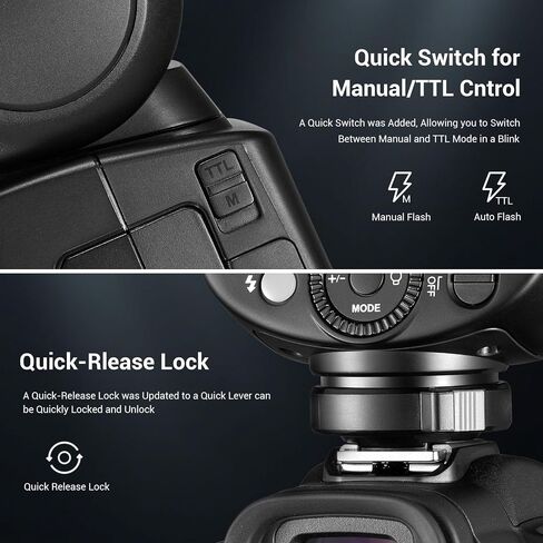 Godox V860III-N TTL Camera Speedlight for Nikon, GN60 76Ws 2.4G Wireless X System, HSS 1/8000s, 2600mAh 480 Flashes, 10-Level LED Modeling Light, Auto Zoom 20-200mm in Saudi Arabia