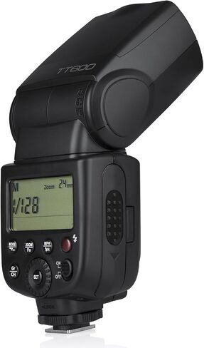Godox TT600 Flash Speedlite, GN60 2.4G Wireless X System HHS 1/8000S 5600K±200K 0.1s-2.6s Recycle Time, 22 Steps of Power Output: 1/1~1/128 for Canon Nikon Pentax Olympus Fujifilm Panasonic Cameras in Kuwait