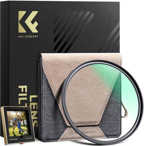 K&F CONCEPT 82mm MC UV Lens Protection Filter Super Slim with 36 Multi-Layer Coatings, High Definition UV Camera Lens Filter (Nano-X PRO Series) | Durable Brass Frame, Super Slim with 36 Multi-Layer Coatings, High Definition UV Camera Lens Filter-FV901 in Saudi Arabia