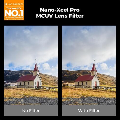 K&F CONCEPT 95mm MC UV Protection Filter Super Slim with 36 Multi-Layer Coatings, High Definition UV Camera Lens Filter (Nano-X PRO Series) | Durable Brass Frame, Super Slim with 36 Multi-Layer Coatings, High Definition UV Camera Lens Filter-FV901 in Kuwait