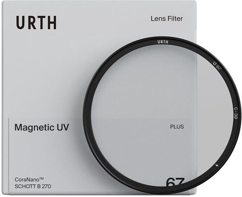 Urth 62mm Magnetic UV Lens Filter (Plus) - HD Optical Glass, 30-Layer Nano-Coated UV Camera Lens Protection in Kuwait