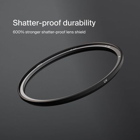 Urth 62mm Magnetic UV Lens Filter (Plus) - HD Optical Glass, 30-Layer Nano-Coated UV Camera Lens Protection in Kuwait