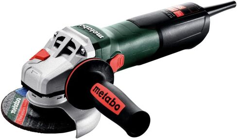 Metabo HPT Corded Angle Grinder 4.5"/ 5" Inch, 11 AMP Electric Angle Grinder Tool, M-Quick System, Paddle Switch, 11,000 RPM, Made in Germany, Compact Power Tools, WE 11-125 Quick, 646623420 in Kuwait