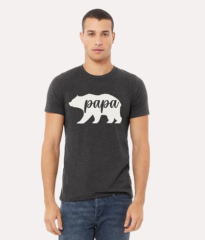 Teeny Fox Bear Family Matching Shirts for Mom Dad Kids Baby - Mama Papa Cub Family Vacation Photo Day Tee in Kuwait