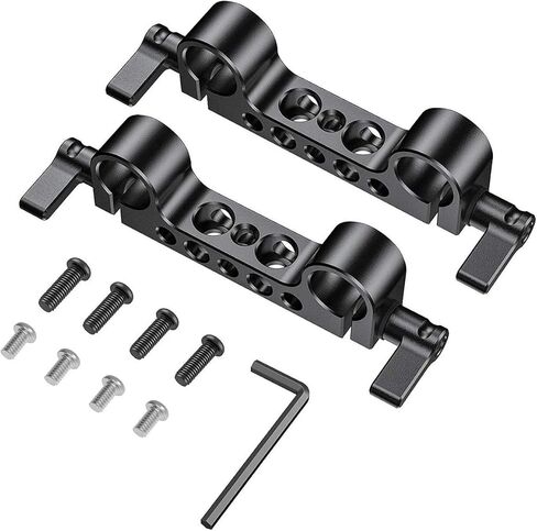SmallRig Super Lightweight 15mm Railblock, 15mm Rod Clamp with 1/4"-20 Thread for Sony for Canon and Other DSLR Camera Rig Shoulder Support Rail System - 942 in Kuwait