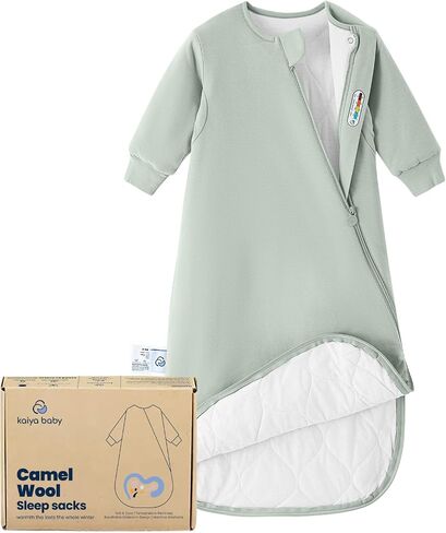 Unisex Sleeping Bag for Babies and Toddlers 2.5 Tog Sleep Sack, Long Sleeve Sleep Sack, Wearable Blanket Baby in Kuwait