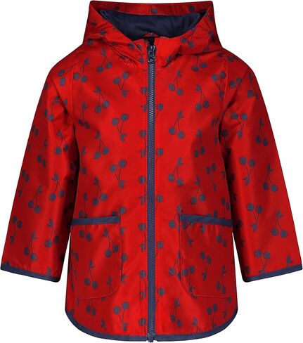 Simple Joys by Carter’s Baby Girls Rain Jacket Raincoat Water-Resistant Hooded Rain Slicker in Kuwait