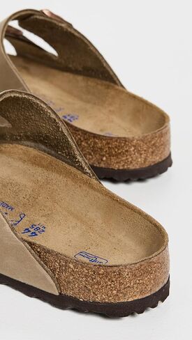 Birkenstock Unisex Arizona Soft Footbed Sandal, Tobacco Oiled Leather, 46 M EU/13-13.5 B(M) US Men in Kuwait
