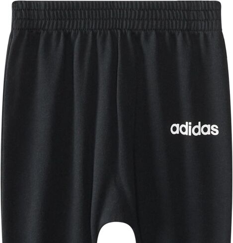 adidas Unisex 3-Piece Logo Bodyshirt & Pant Set, Grey With White, 12M | Pant Sets, elastic waist, relaxed fit in Kuwait