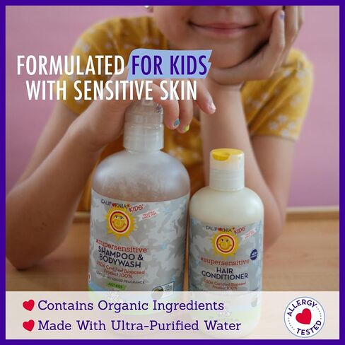 California Kids Supersensitive Shampoo and Bodywash - 8.5 Oz in Kuwait