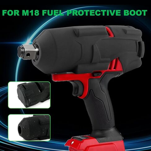 49-16-2864 Protective Boot for M18 High Torque Impact Wrench for Milwaukee 2864-20 2863-20 2862-20 3/4" Fuel High Torque Impact Wrench Protective Boot Black Accessories in Kuwait