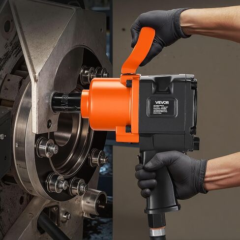 VEVOR 1 Inch Air Impact Wrench, Up to 1200 ft-lbs Nut-Busting Torque, 16.4 lbs Lightweight Pneumatic Impact Gun with Double Handles for Heavy Duty Repairs and Maintenance in Kuwait