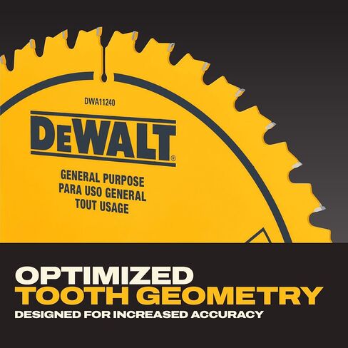 DEWALT 12 in. 40T General Purpose Saw Blade (DWA11240) in Kuwait