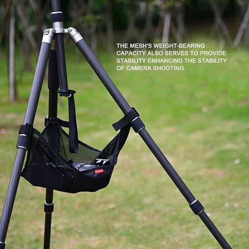 Tripod Weight Bag, Black Tripod Stone Bag Universal Light Stand Sand Bag for Stabilizing Photography Accessory, Universal Tripods Rock Bag for Stabilizing Photography Accessory in Kuwait