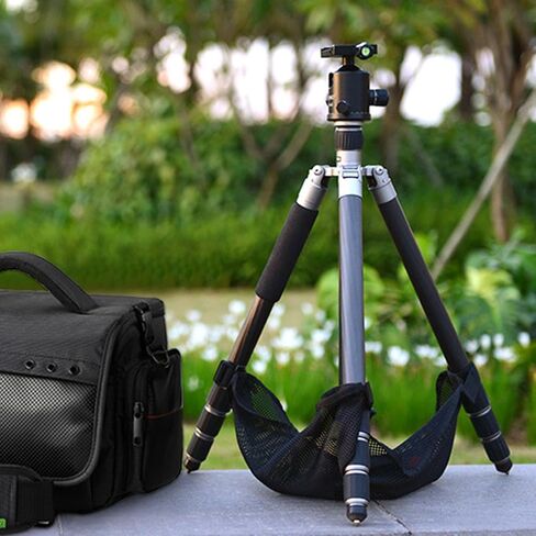 Tripod Weight Bag, Black Tripod Stone Bag Universal Light Stand Sand Bag for Stabilizing Photography Accessory, Universal Tripods Rock Bag for Stabilizing Photography Accessory in Kuwait