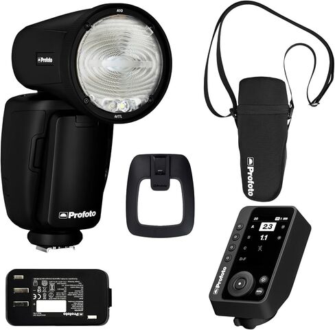 Profoto A10 On-Camera Flash Light for Nikon Bundle | Connect Pro, (2 items) in Saudi Arabia