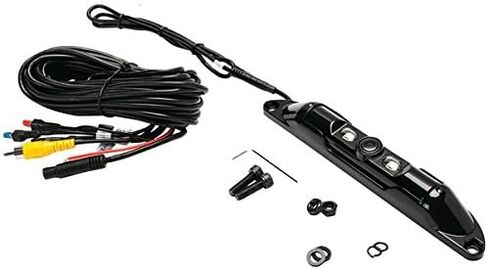 CRIMESTOPPER SV5210B 170° Bar-Mount License Plate Camera with LEDs (Black) in Kuwait