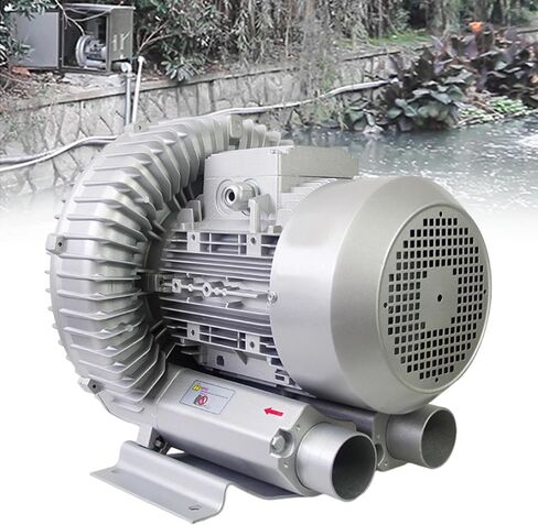 Multi-Use Regenerative Ring Pump High Pressure Vortex Blower Industrial High-Pressure Equipment，Single Phase Turbine Blower, Regenerative Air Blower, 120w-1100w Optional, 2980 RPM/Min, Maxim in Kuwait