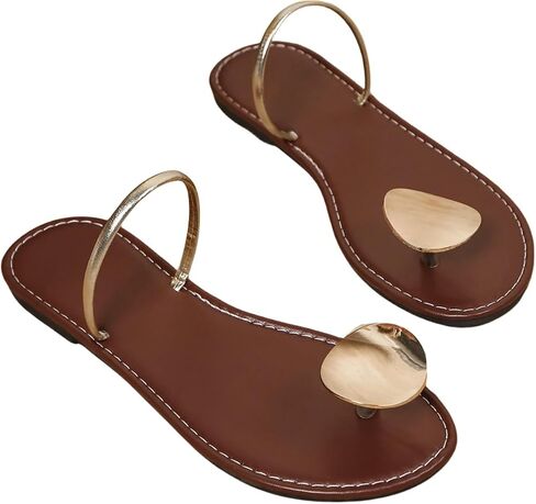Women's large-size summer slip-on sandals - lightweight, slip-resistant, suitable for beaches, outdoor activities and daily use. in Kuwait