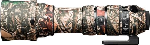 easyCover Lens protection Neoprene Lens Protection Camouflage Cover Cover compatible for Sony FE 200-600 F5.6-6.3 G OSS Forest camouflage in Kuwait