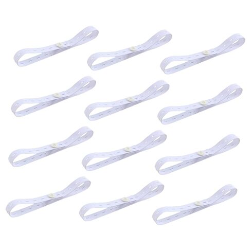 12Pcs Adjustable Diaper Fixing Belts Elastic Nappy Fasteners for Newborns Lightweight and Portable Diaper Strap for Comfort and Flexibility in Kuwait