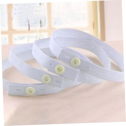 12Pcs Adjustable Diaper Fixing Belts Elastic Nappy Fasteners for Newborns Lightweight and Portable Diaper Strap for Comfort and Flexibility in Kuwait