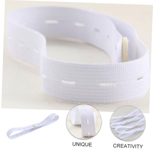 12Pcs Adjustable Diaper Fixing Belts Elastic Nappy Fasteners for Newborns Lightweight and Portable Diaper Strap for Comfort and Flexibility in Kuwait